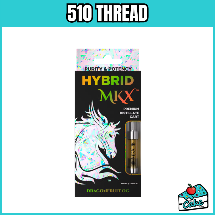 Photograph of product: MKX 1 Gram 510 Thread Carts - Dragonfruit OG (Hybrid)