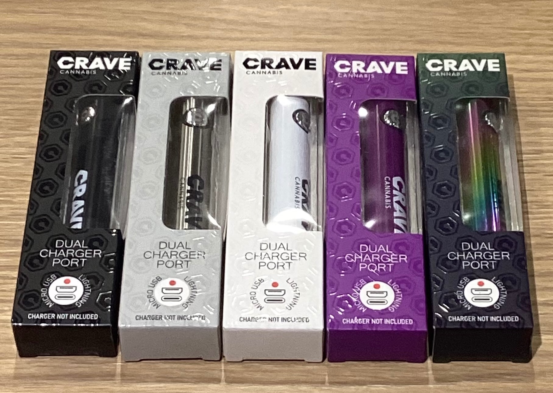 Photograph of product: CRAVE BATTERY BLACK