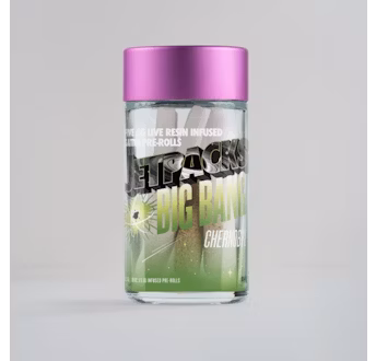 Photograph of product: Jetpack Chernobyl | Big Bang Infused Preroll | 5PK