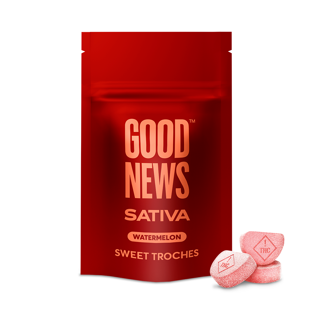 Photograph of Product: Watermelon Sweet Troches 10mg/10ct
