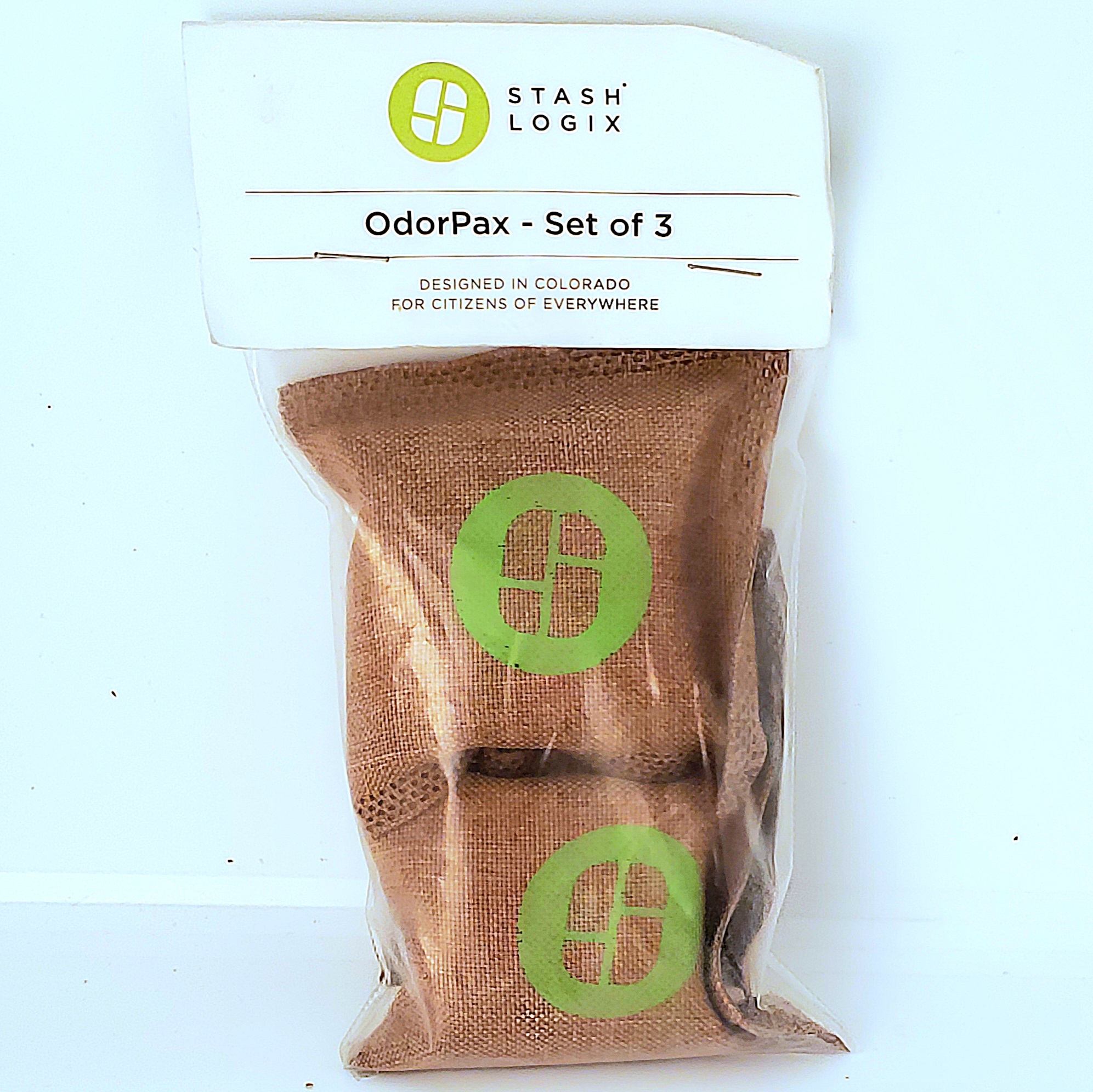 Photograph of product: Stash Logix charcoal bags
