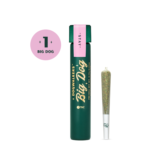 Photograph of product: Big Dog Gogurtz Pre-Roll | 0.75