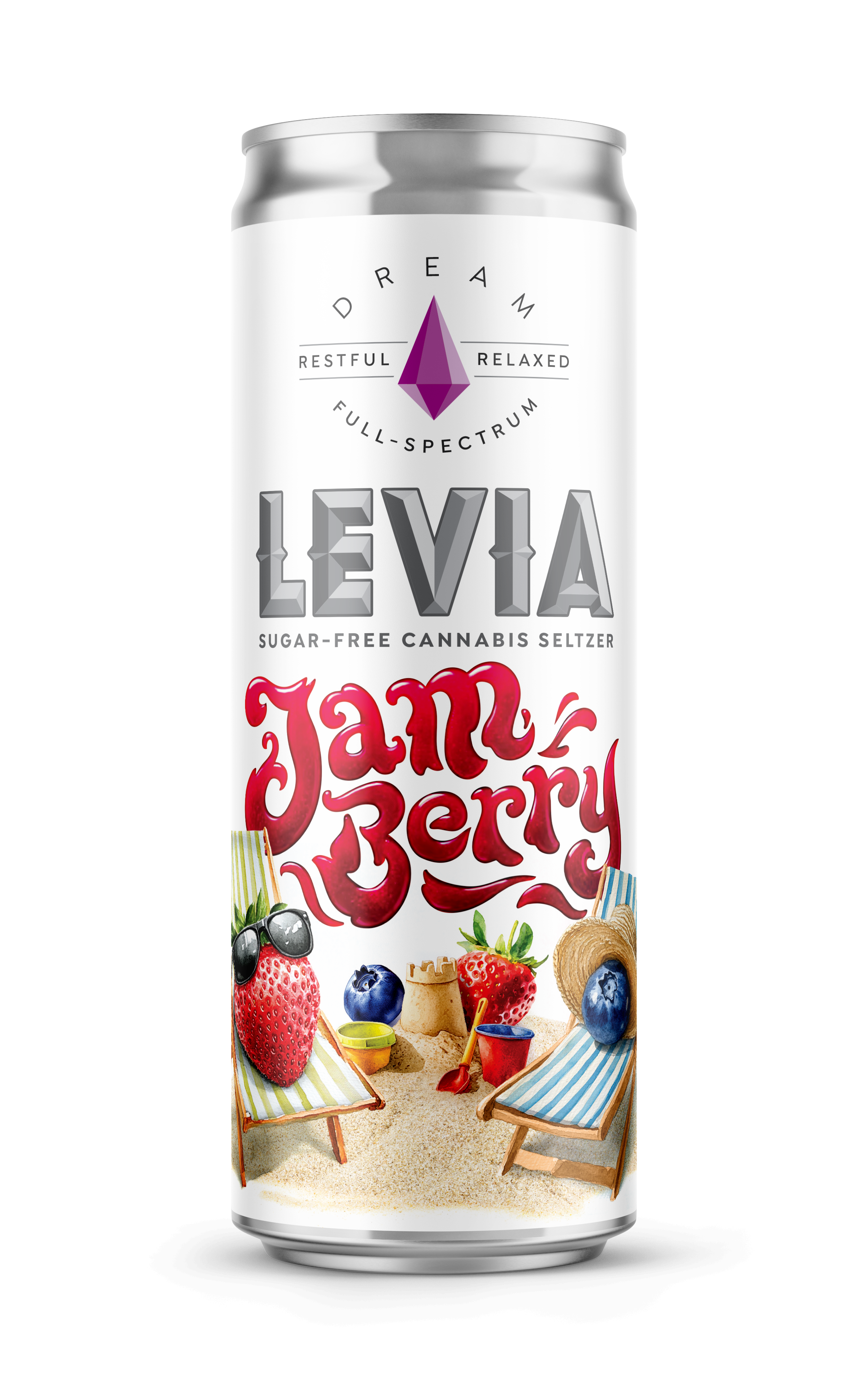 Photograph of product: Jam Berry 'Dream' Seltzer