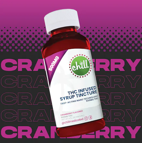 Photograph of product: Chill Cranberry TH-oui Syrup