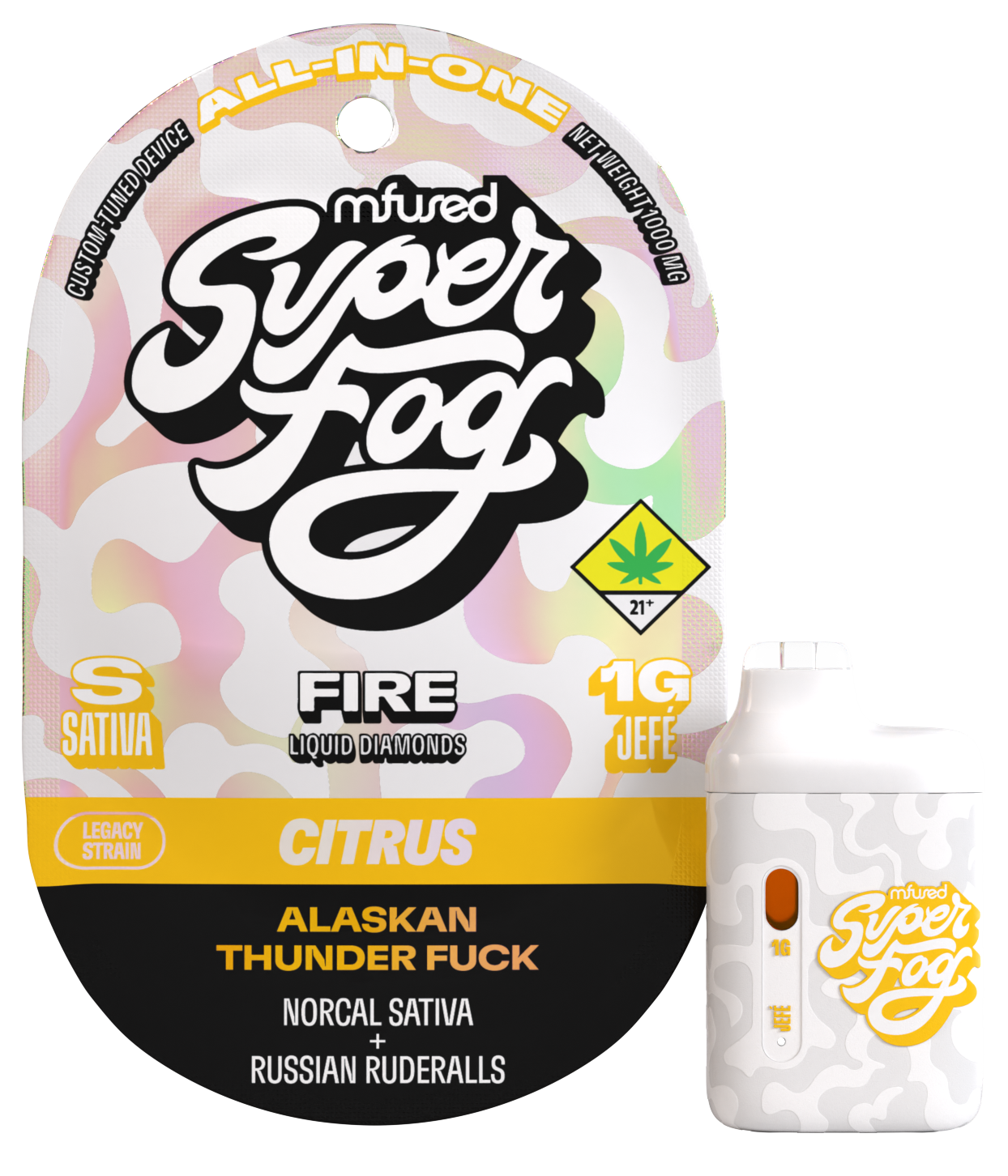 Photograph of product: Mfused VAPE ATF Disposable 1g