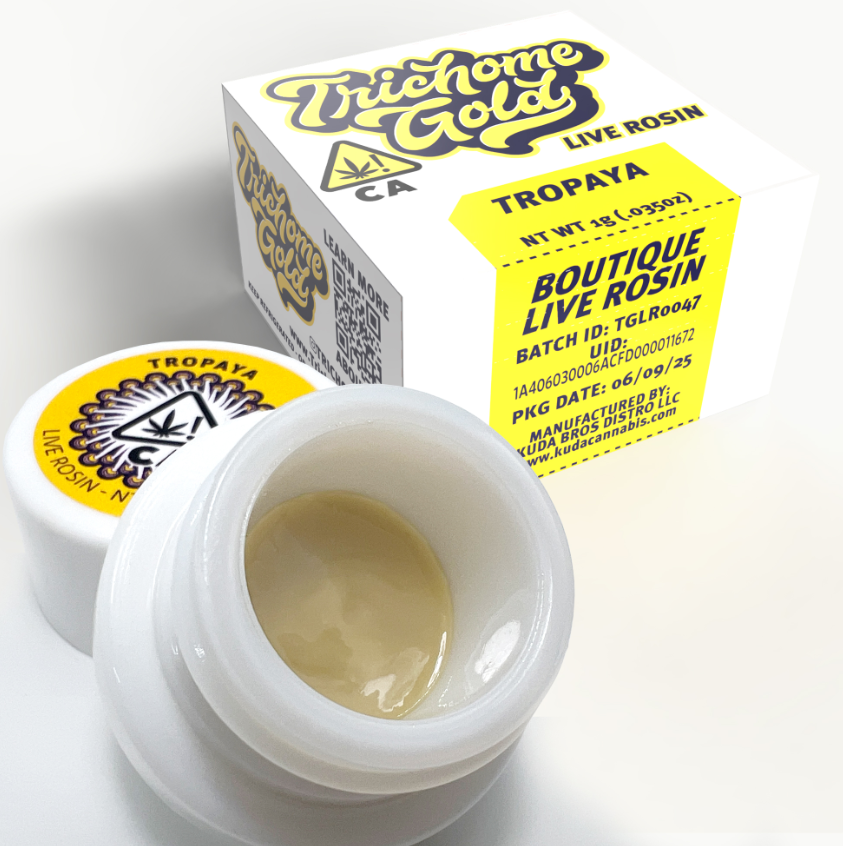 Photograph of product: TROPAYA Live Rosin 1g