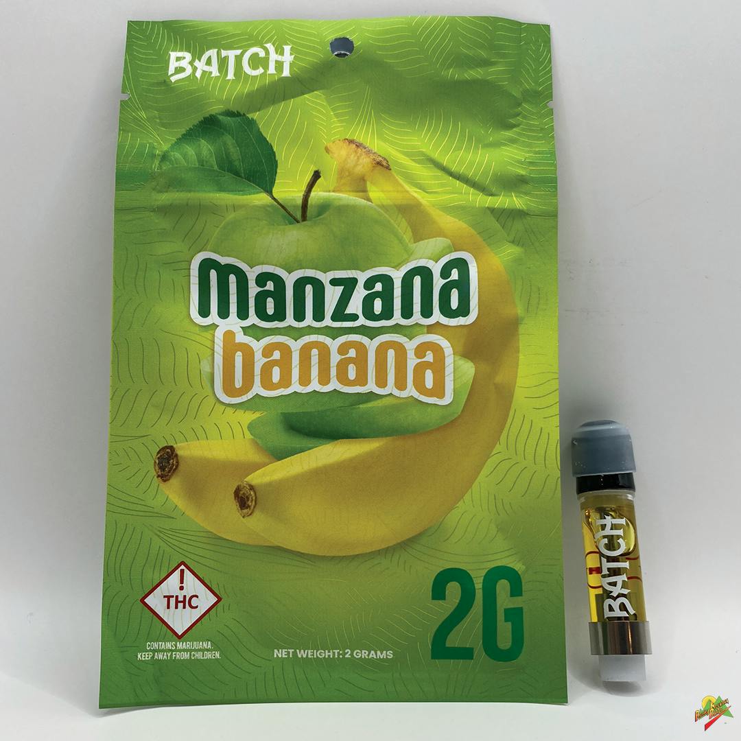 Photograph of product: Batch Cartridge 2g - Manzana Banana