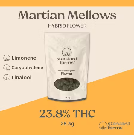 Photograph of product: Standard Farms | Martian Mellows | 28.3g