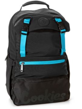 Photograph of product: Cookies - Parks Utility Sateen Bomber Nylon Backpack | Black