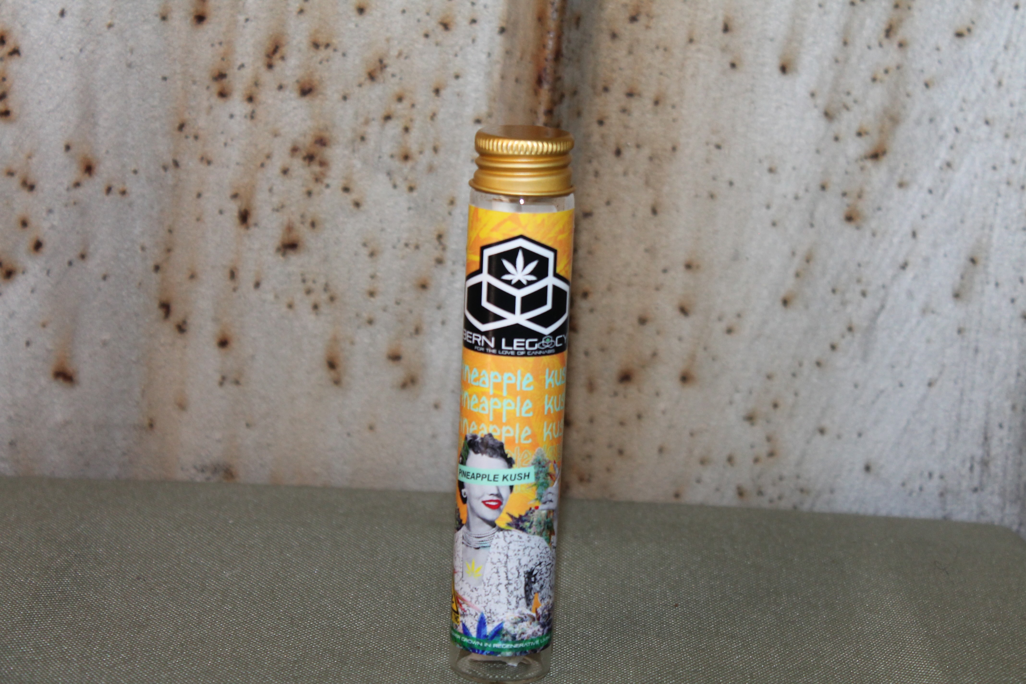 Photograph of product: Bern Legacy I Pineapple Kush Pre-Roll