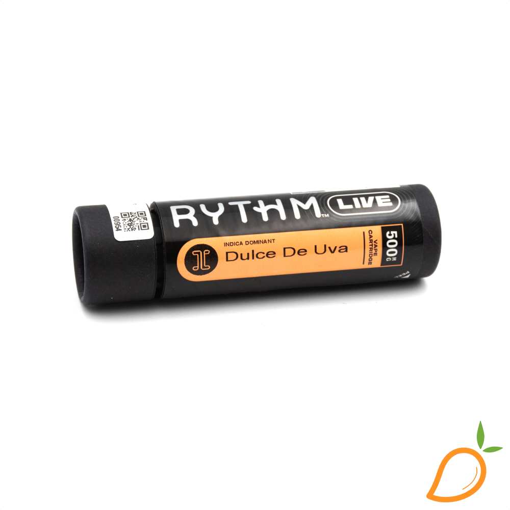 Photograph of product: 0.5g Dulce de Uva Live Resin Vape Rythm