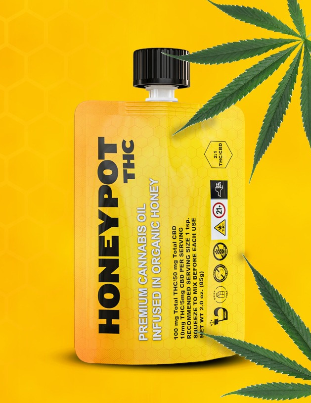 Photograph of product: HoneyPot - Honey - 100mg
