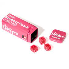Photograph of product: DROPS - EDIBLE - GUMMIES - 100MG - 2:1 CBD:TH-oui - Oui'd - BLACKBERRY