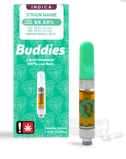 Photograph of product: Buddies | Cookies N Milk Live Resin
