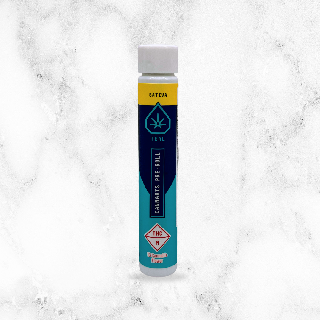 Photograph of product: Teal - Lemon Royale - 2pk PreRolls