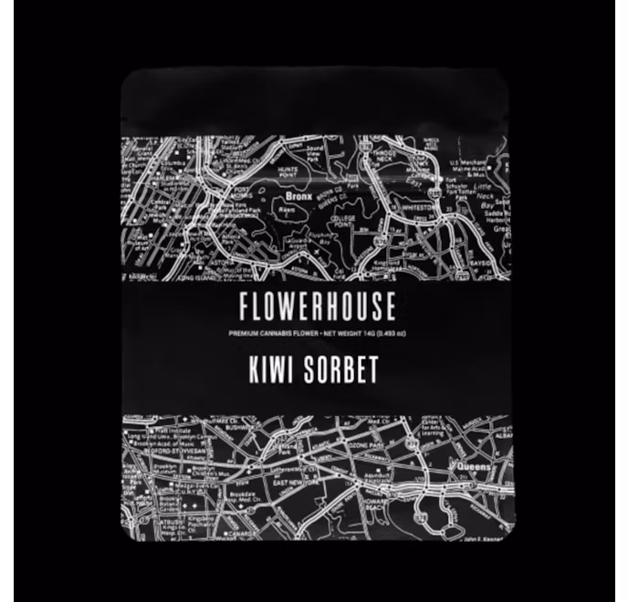 Photograph of product: FlowerHouse | Kiwi Sorbet | Hybrid | 14g