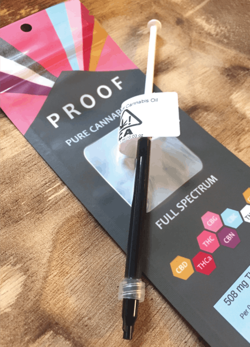 Photograph of product: PROOF - Oui'd - Full Spectrum Oil (FSO) - 1 Gram