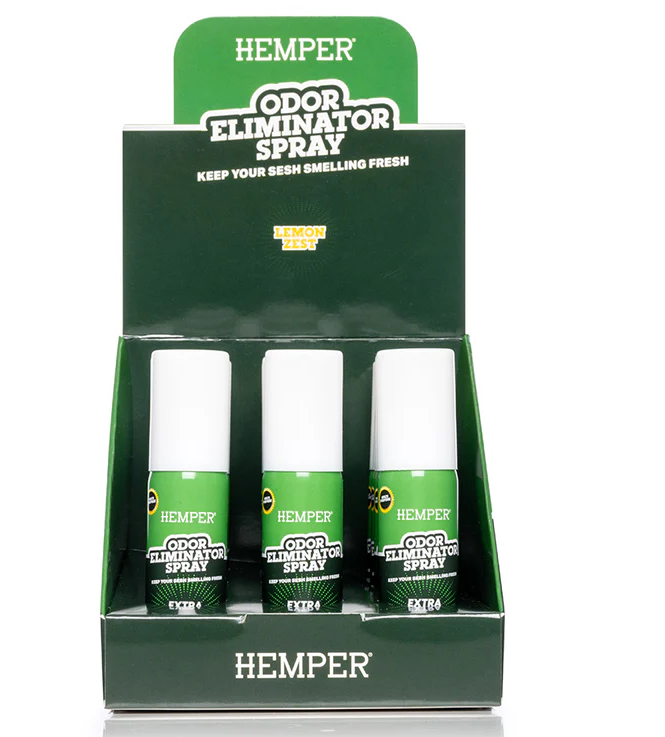 Photograph of product: Accessories | Hemper | Odor Eliminator Spray | Lemon