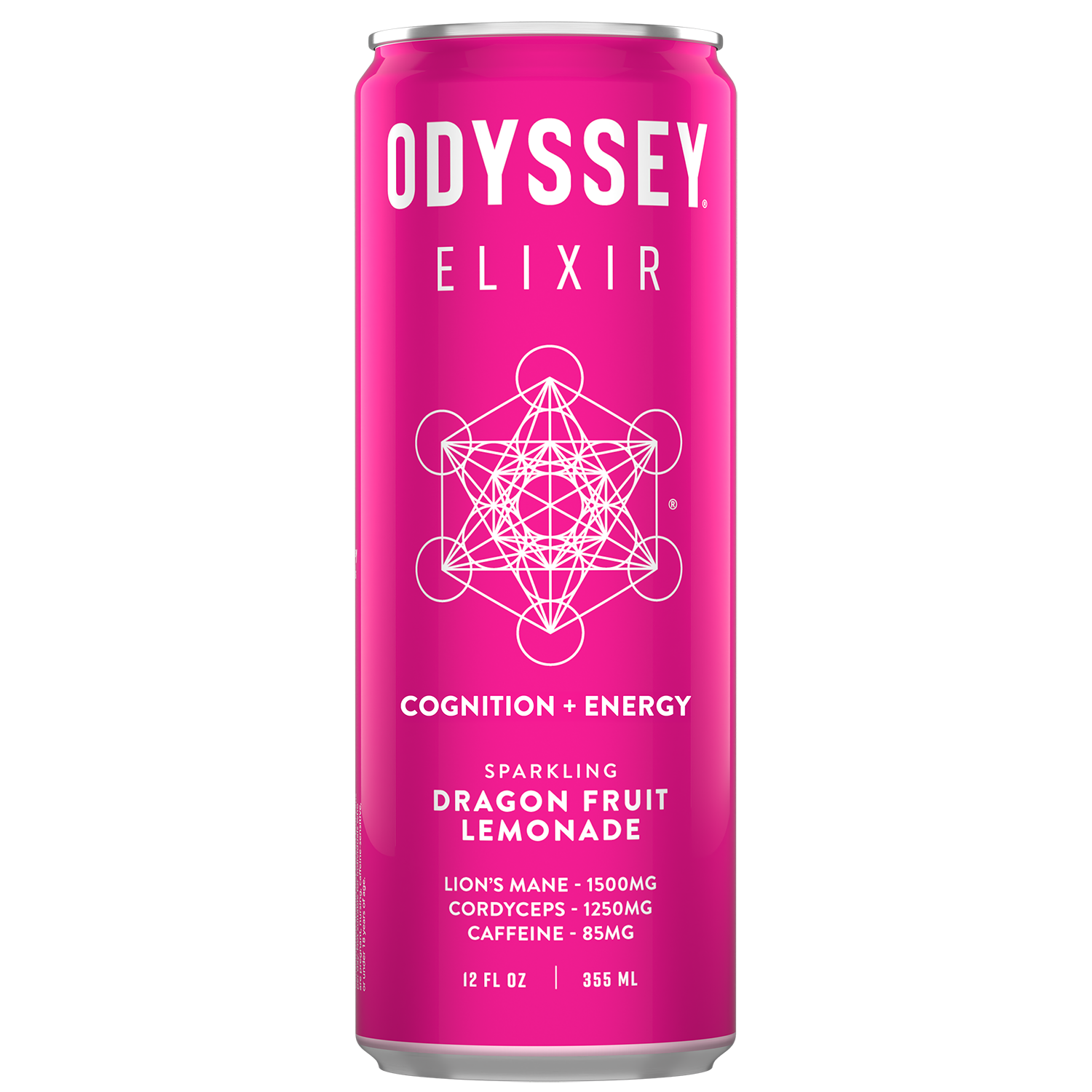 Photograph of product: Odyssey Elixir Dragon Fruit Lemonade