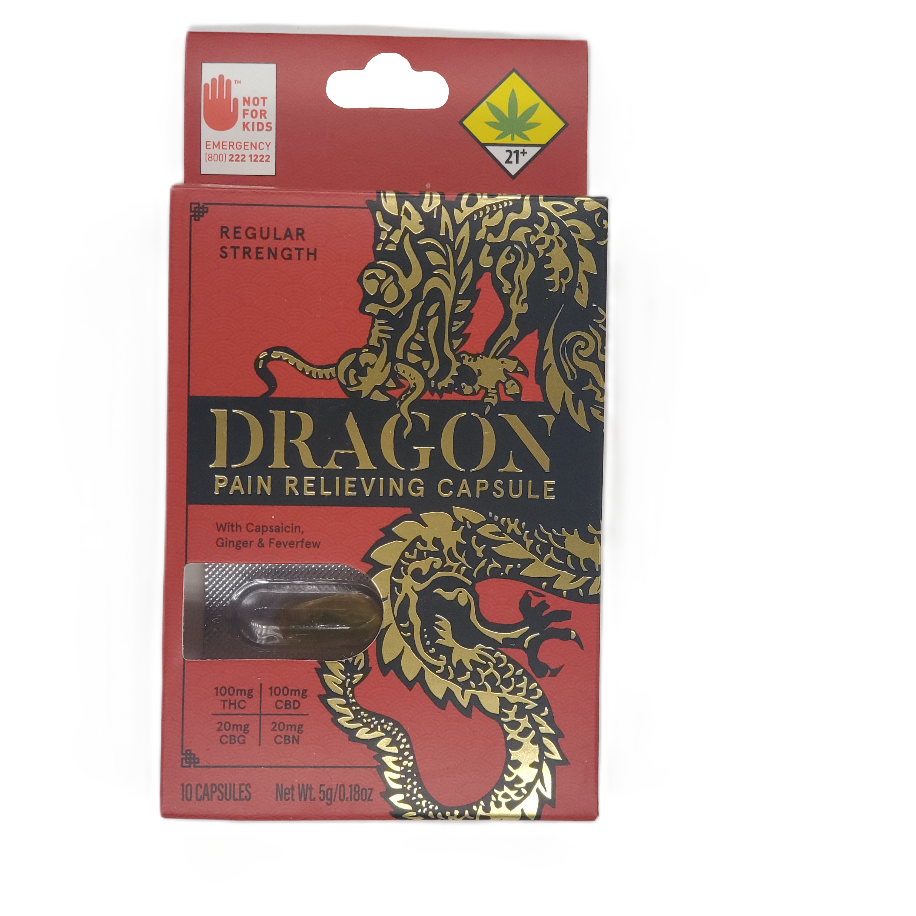 Photograph of product: Ceres Capsules Dragon 10pk