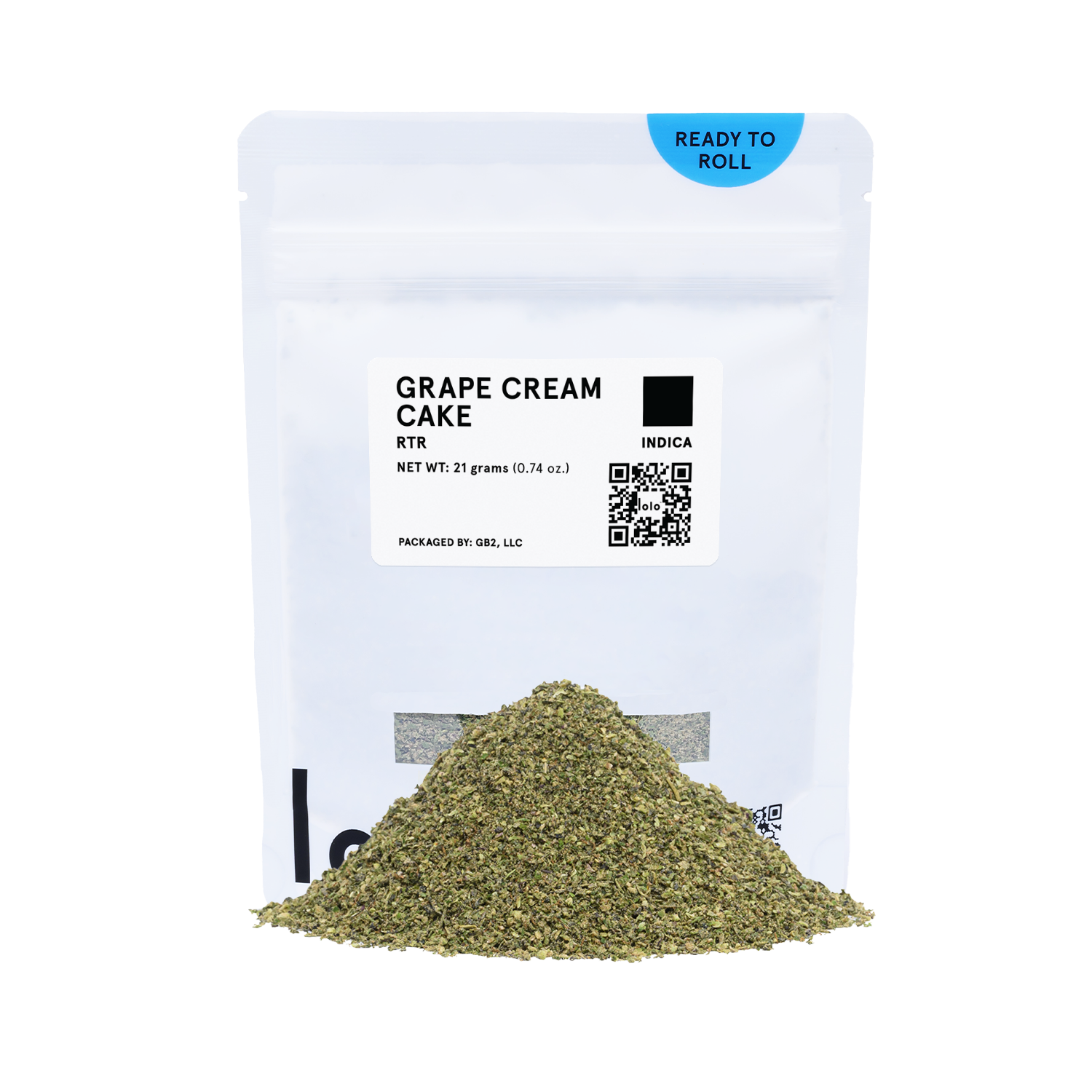 Photograph of product: Grape Cream Cake