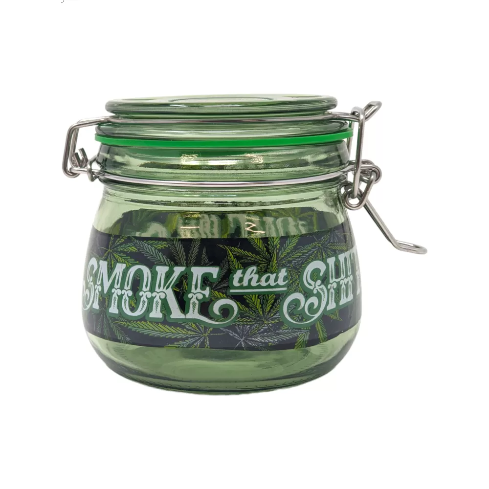 Photograph of product: Dank Tank Smoke That S*** 1oz Jar