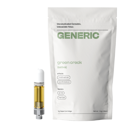 Photograph of product: Green Crack | Cart | 1g