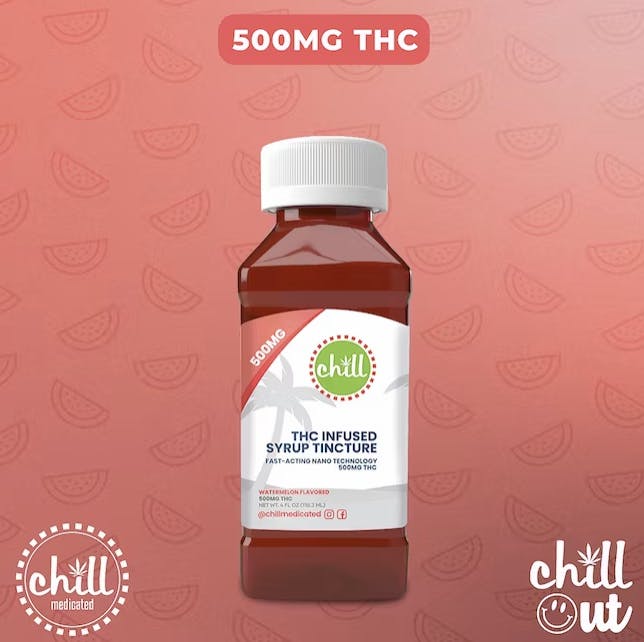 Photograph of product: Chill - Watermelon - 500mg Tincture