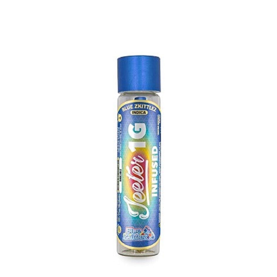Photograph of product: JEETER - 1G PREROLL - BLUE ZKITTLEZ