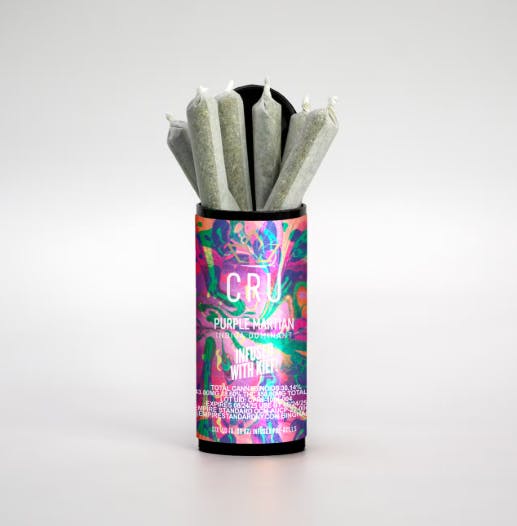 Photograph of Product: CRU | Purple Martian | Infused Pre Roll Six  Pack|  6 / D3