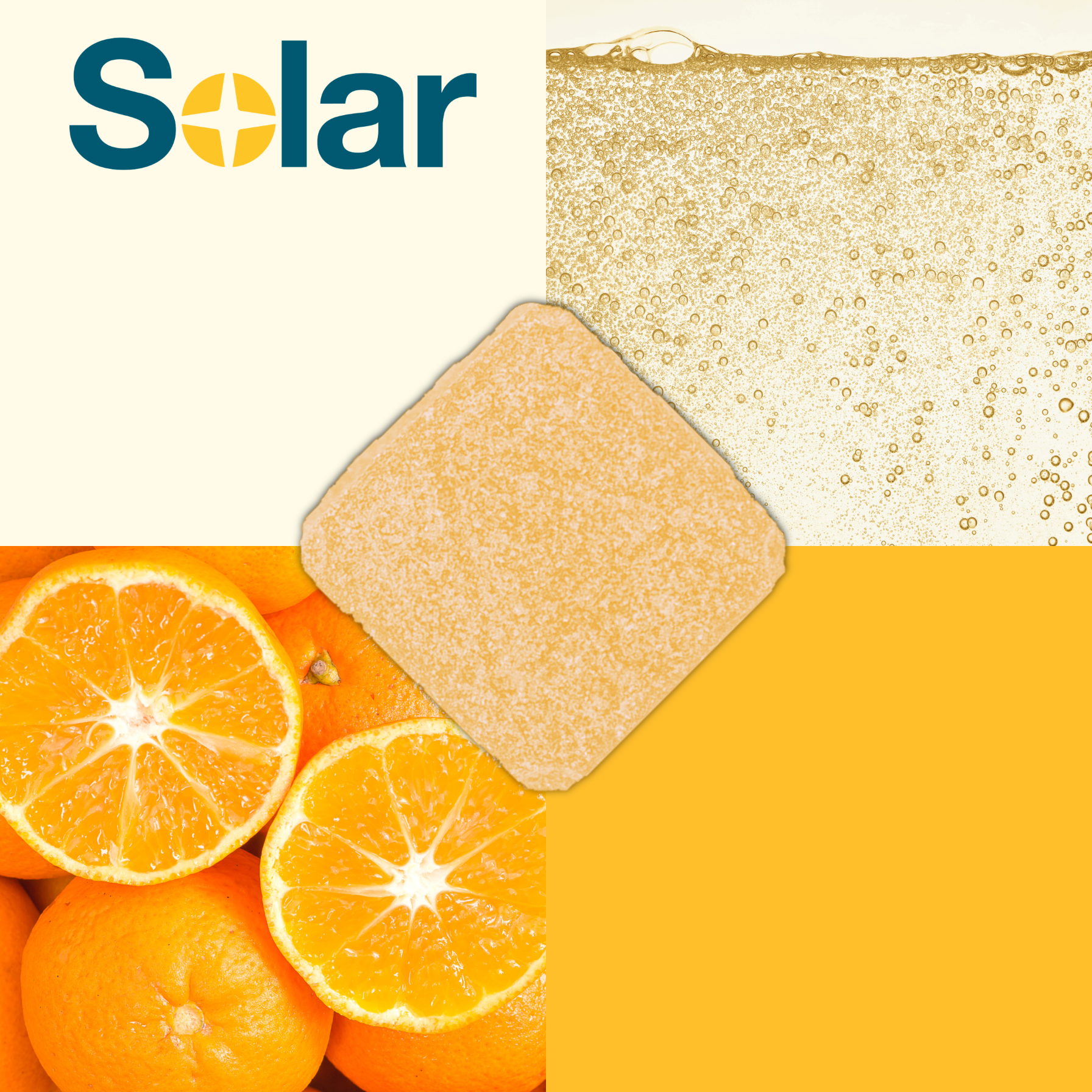 Photograph of product: Solar Power Nano Gummies | Cheers | Mimosa | 20pk