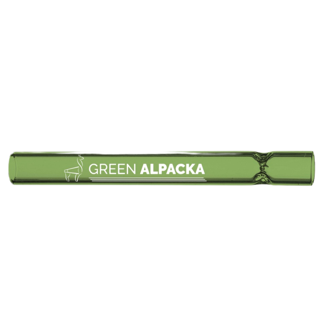 Photograph of product: 3" Green Glass Chillum