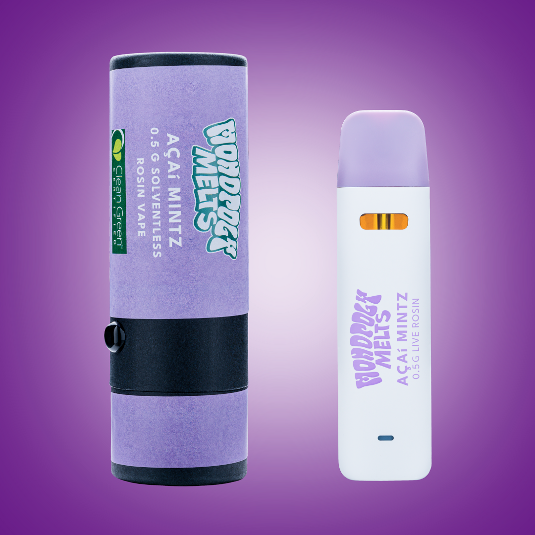 Photograph of product: Acai Mints Live Rosin Disposable Vape