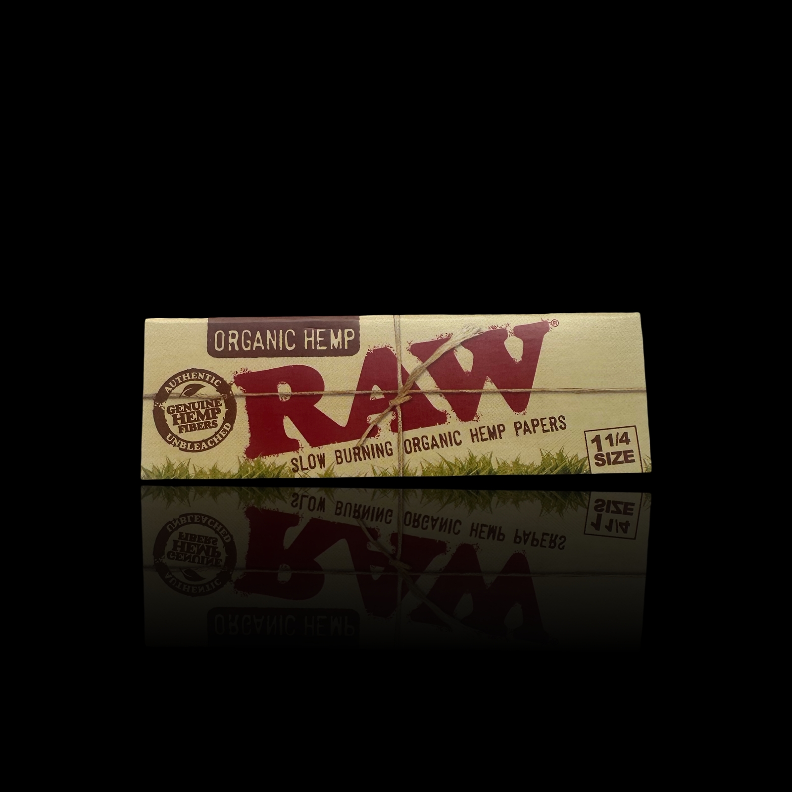 Photograph of product: 1 1/4 Slow Burning Organic Rolling Papers by Raw