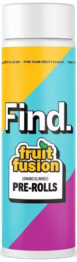 Photograph of product: Find. Guava Midnight Snack (H) Infused Pre-Roll Multipack 1.25g 2pk