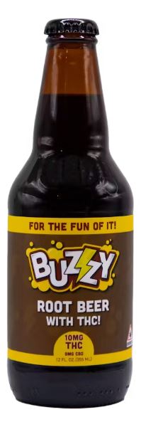 Photograph of product: Buzzy Root Beer - 10mg Drink