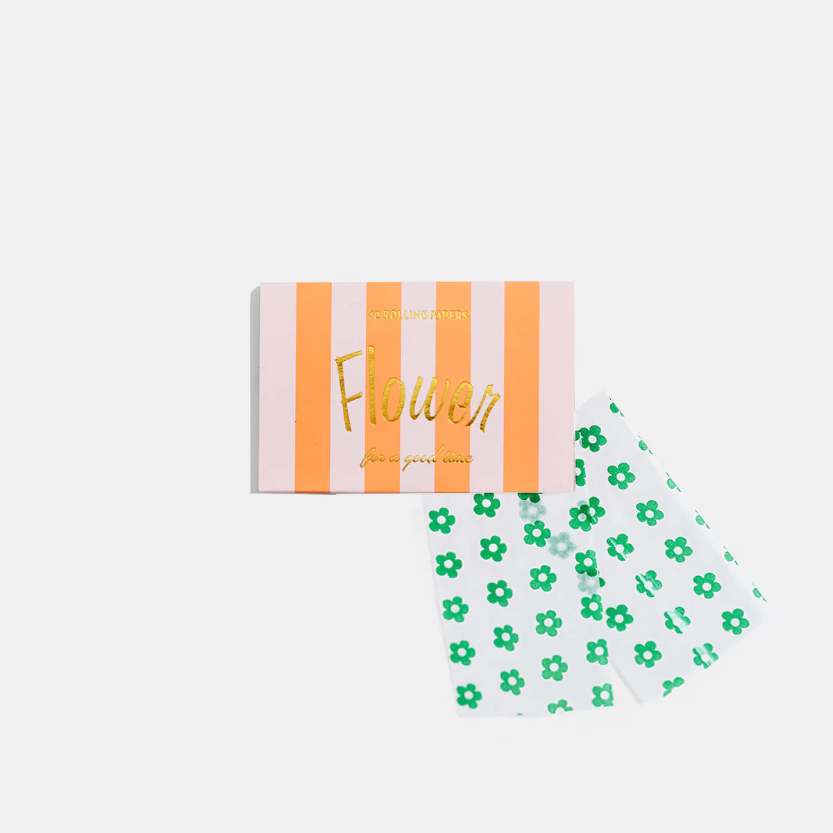 Photograph of product: Edie Parker Flower Rolling Papers Smoke 40pk