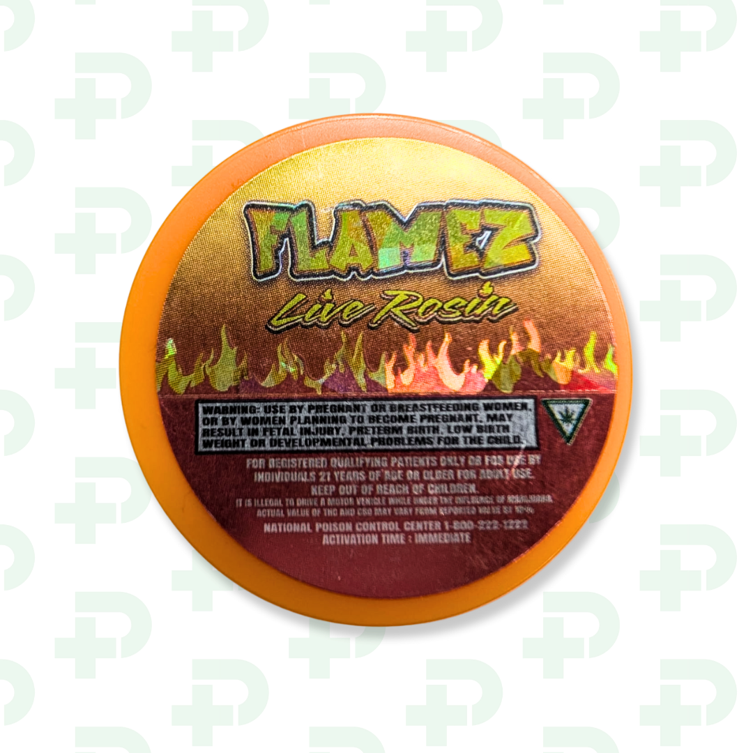 Photograph of product: Flamez Live Rosin - Orange Creamsicle