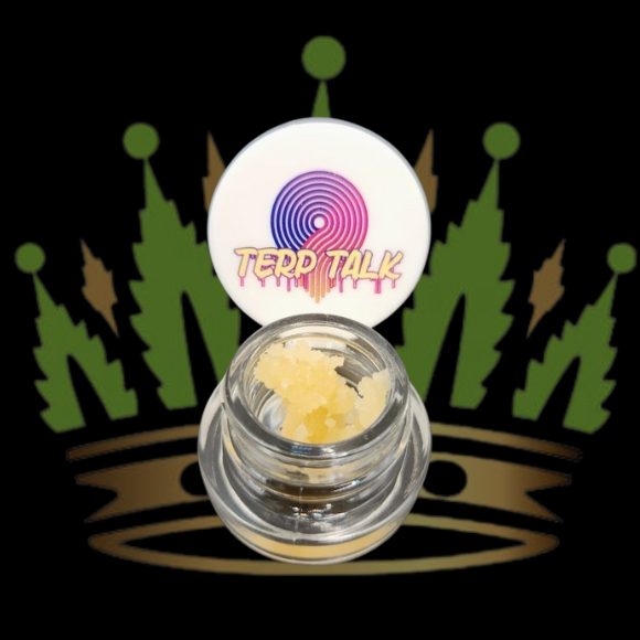 Photograph of product: Terp Talk Live Resin - Humboldt OG
