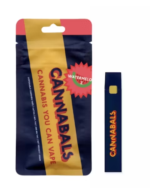 Photograph of product: Cannabals | Watermelon Z | All-In-One Vape 1g