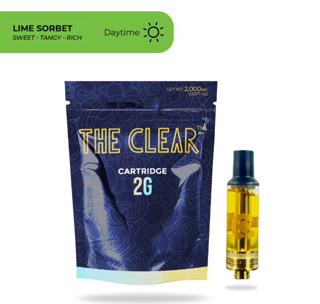 Photograph of product: The Clear | Lime Sorbet | 2g (Oui'd)