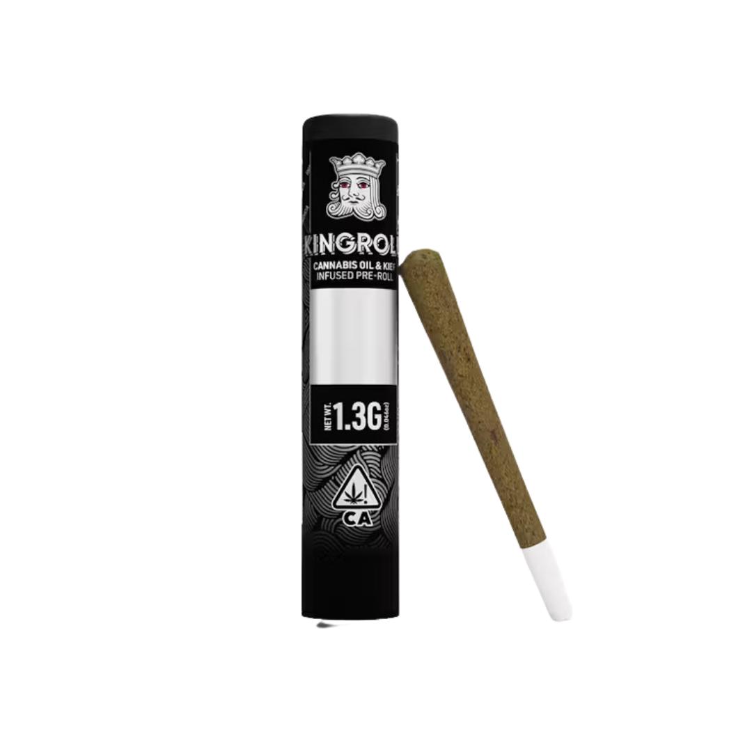 Photograph of product: OB RNTZ OUID! OIL & KEIF INFUSED PREROLL