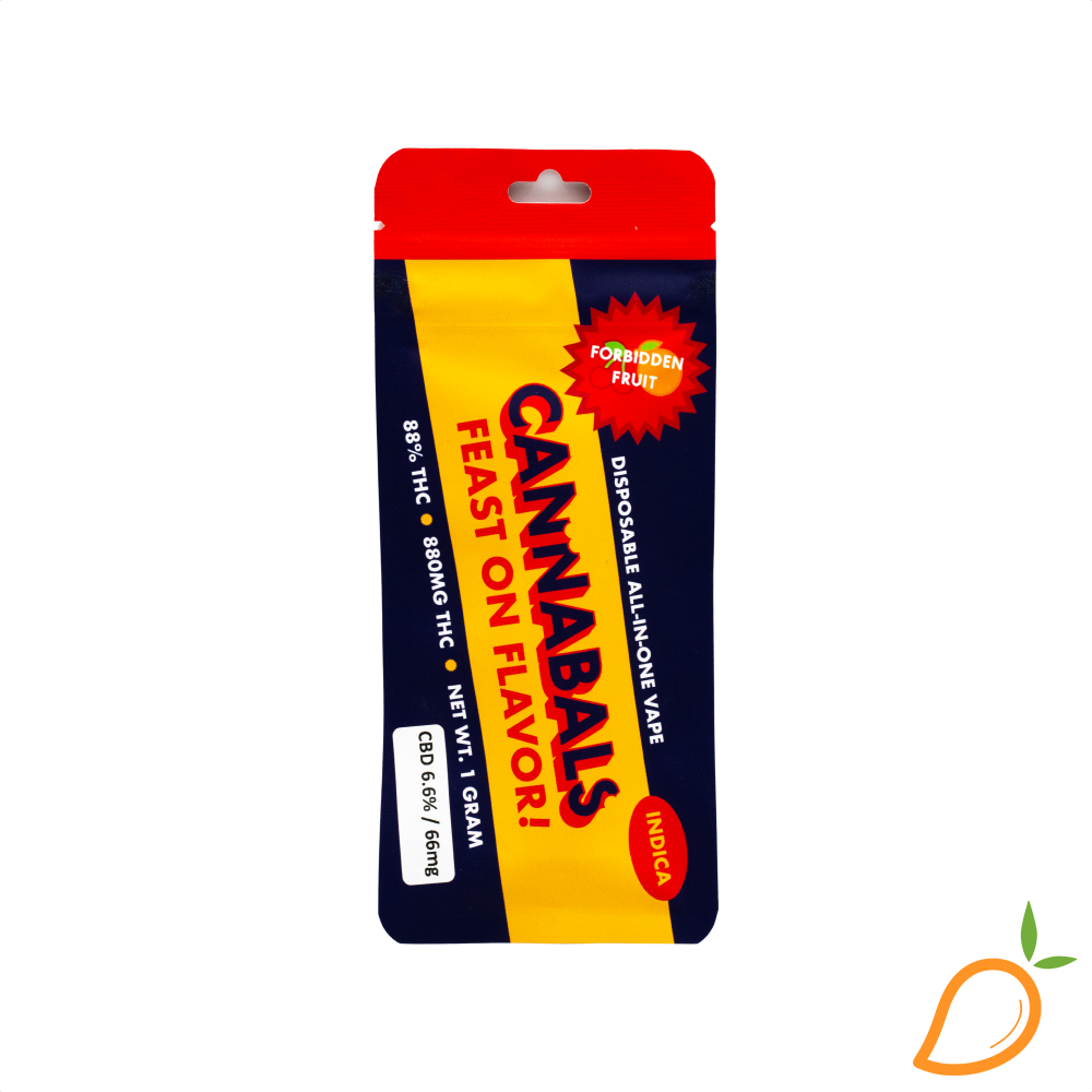 Photograph of product: 1g Forbidden Fruit AIO Cannabals