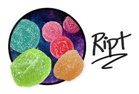 Photograph of product: Ript - Strawberry Field Trip - 1:1:1 TH-oui:CBD:CBG - 100mg