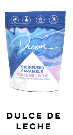 Photograph of product: Dulce De Leche Caramel | Dream Edibles