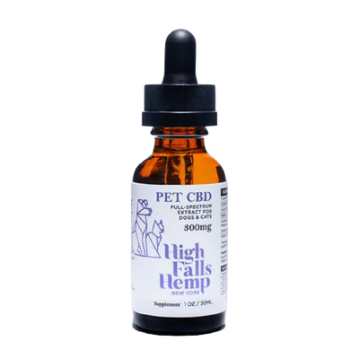 Photograph of Product: High Falls Hemp NY - Small Pet CBD - 300mg Tincture
