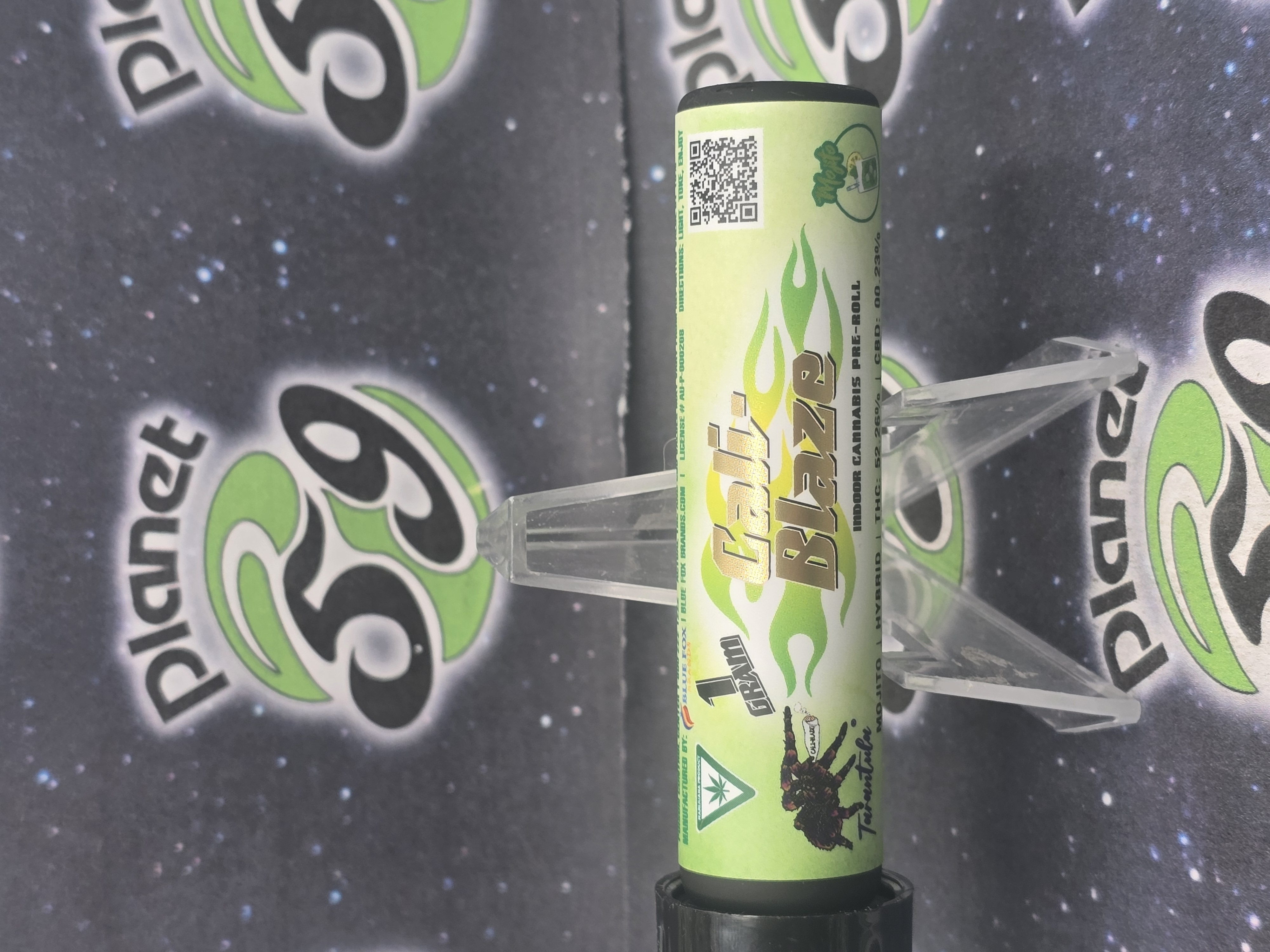 Photograph of product: Cali Blaze | Mojito | 1g Infused Preroll Tarantula