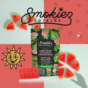 Photograph of product: Smokiez | Sour Watermelon | 100mg