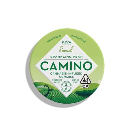 Photograph of product: Camino - Sparkling Pear 3:1 160mg - GUMMY - 