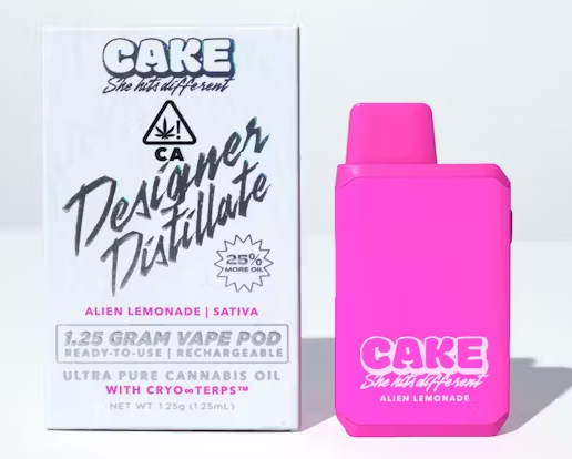 Photograph of product: ALIEN LEMONADE DISPOSABLE